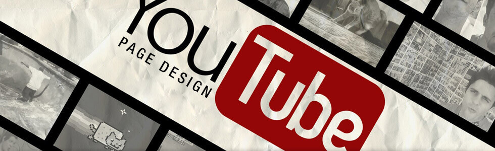 Custom YouTube page design by ebaystoredesign