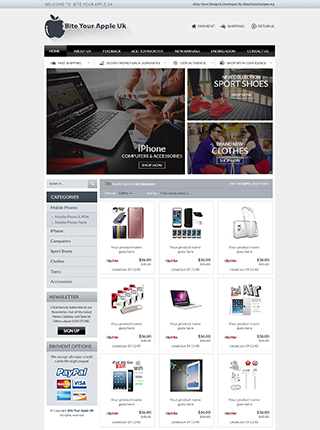 Portfolio| eBay Store Design & eBay Listing Template Design
